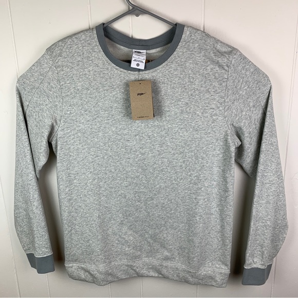 Nike Yoga Sweatshirt Therma-fit Gray Men’s Small NWT - Picture 1 of 5
